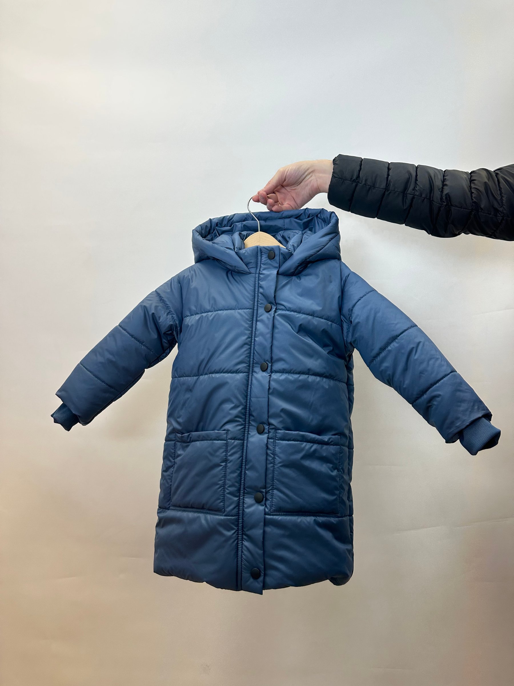 Куртка для мальчика Зима Синяя